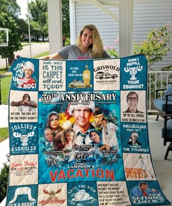 National Lampoon's Christmas Vacation 30th Anniversary For Fan Collection Quilt Blanket Bedding Set