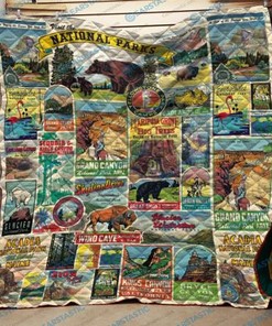 National Park Quilt Blanket Bedding Set for Home Décor