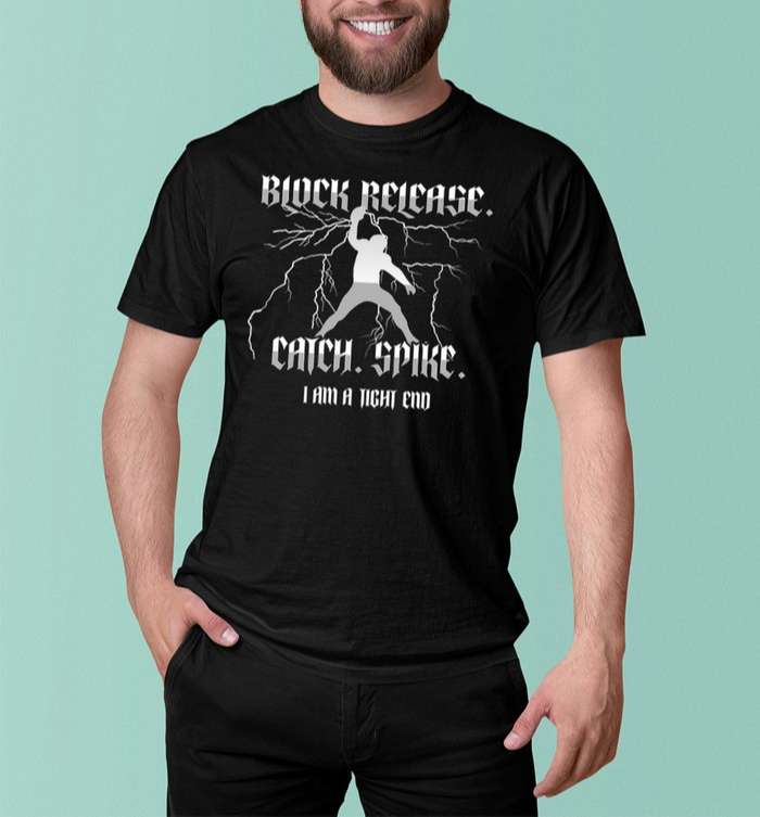 National Tight End Day Football T-Shirt