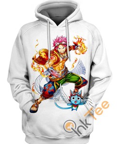 Natsu Dragneel And Happy Hoodie 3D