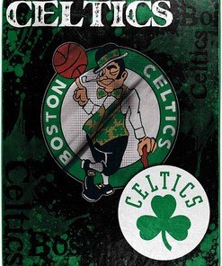 Nba Boston Celtics Sherpa Blanket Fleece Blanket Gifts for Fans