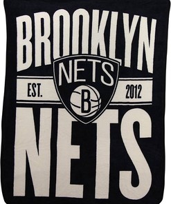Nba Brooklyn Nets Sherpa Blanket Fleece Blanket Gifts for Fans
