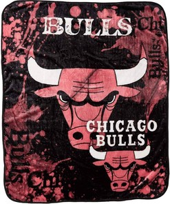 Nba Chicago Bulls Sherpa Blanket Fleece Blanket Gifts for Fans