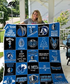 Nba Dallas Maverick Collected Quilt Blanket Bedding Set