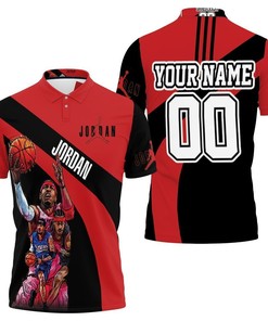 Nba Legend Michael Jordan Chicago Bulls 23 Personalized Polo Shirt All Over Print Shirt 3d T-shirt