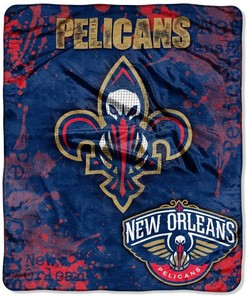 Nba New Orleans Pelicans Sherpa Blanket Fleece Blanket Gifts for Fans