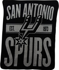 Nba Throw San Antonio Spurs Sherpa Fleece Blanket Gifts for Family, for Couple
