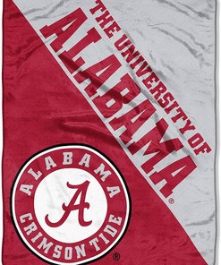 Ncaa Alabama Crimson Tide Sherpa Blanket Fleece Blanket Gifts for Fans
