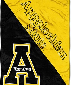 Ncaa Appalachian State Mountaineers Sherpa Blanket Fleece Blanket Gifts for Fans