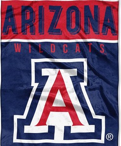 Ncaa Arizona Wildcats Sherpa Blanket Fleece Blanket Gifts for Fans