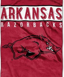 Ncaa Arkansas Razorbacks Sherpa Blanket Fleece Blanket Gifts for Fans
