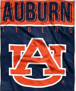 Ncaa Auburn Tigers Sherpa Blanket Fleece Blanket Gifts for Fans