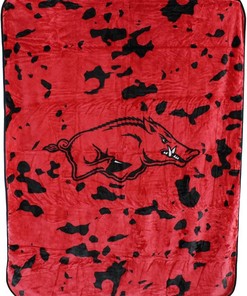 Ncaa Blanket Arkansas Razorbacks Sherpa Blanket Fleece Blanket Gifts for Fans