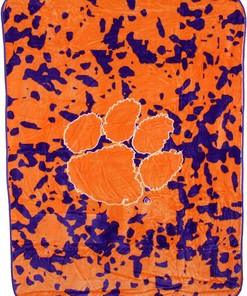 Ncaa Blanket Clemson Tigers Sherpa Blanket Fleece Blanket Gifts for Fans