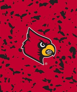 Ncaa Blanket Louisville Cardinals Sherpa Blanket Fleece Blanket Gifts for Fans