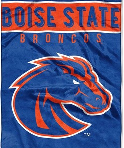 Ncaa Boise State Broncos 2 Sherpa Blanket Fleece Blanket Gifts for Fans