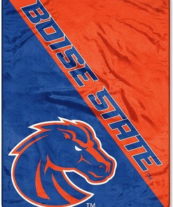 Ncaa Boise State Broncos Sherpa Blanket Fleece Blanket Gifts for Fans