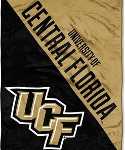 Ncaa Central Florida Golden Knights Sherpa Blanket Fleece Blanket Gifts for Fans
