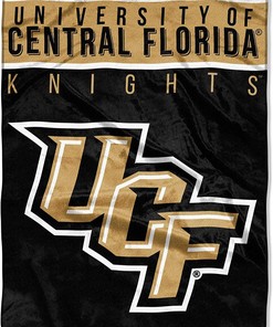 Ncaa Central Florida Golden Knights Sherpa Blanket Fleece Blanket Gifts for Ncaa Fans