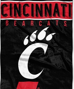 Ncaa Cincinnati Bearcats Sherpa Blanket Fleece Blanket Gifts for Fans