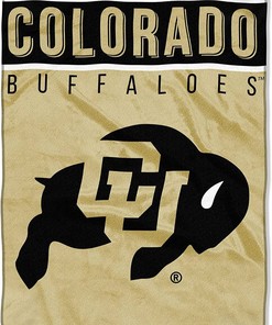 Ncaa Colorado Buffaloes Sherpa Blanket Fleece Blanket Gifts for Fans