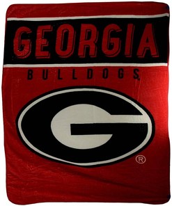 Ncaa Georgia Bulldogs Unisex Sherpa Blanket Fleece Blanket Gifts for Fans