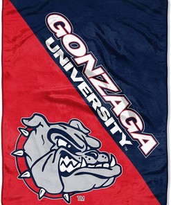 Ncaa Gonzaga Bulldogs Sherpa Blanket Fleece Blanket Gifts for Ncaa Fans