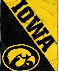 Ncaa Iowa Hawkeyes Sherpa Blanket Fleece Blanket Gifts for Fans