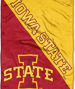 Ncaa Iowa State Cyclones Sherpa Blanket Fleece Blanket Gifts for Ncaa Fans