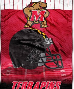 Ncaa Maryland Terps Sherpa Blanket Fleece Blanket Gifts for Fans