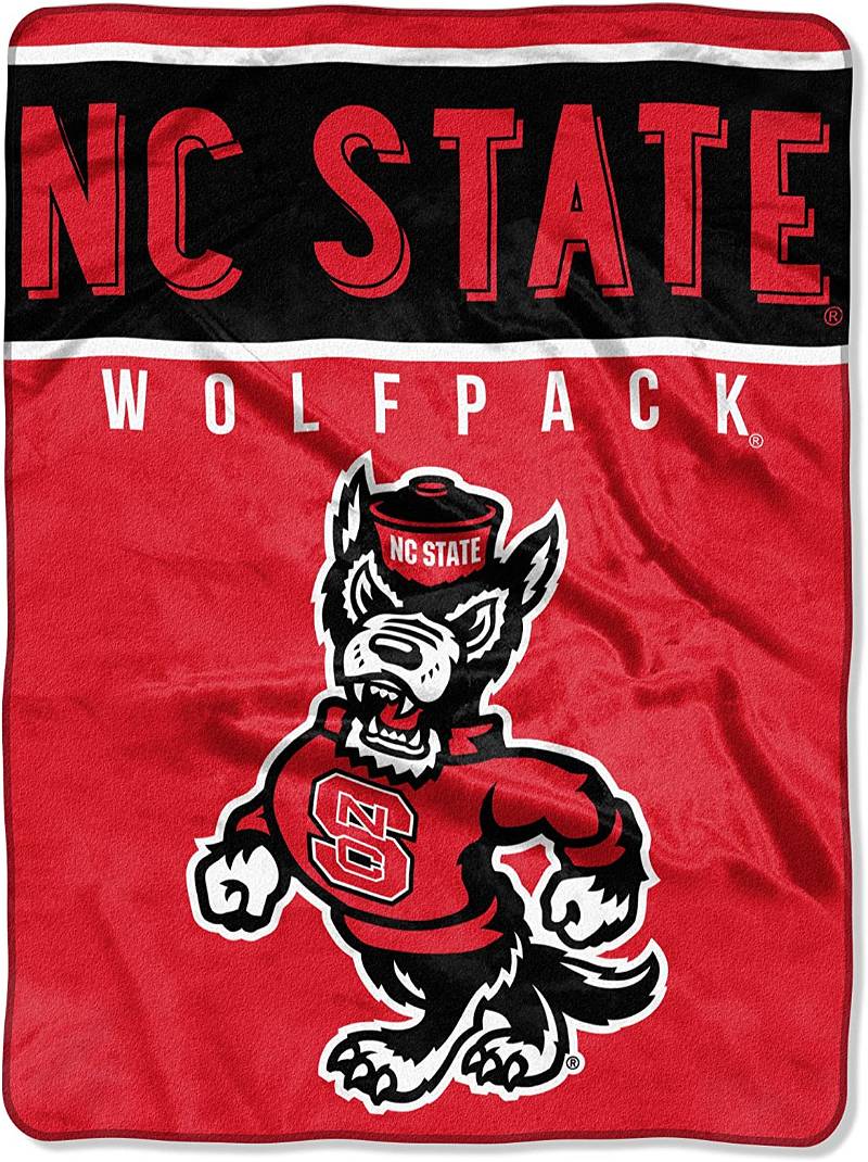 Ncaa North Carolina State Wolfpack Sherpa Blanket Fleece Blanket Gifts for Fans