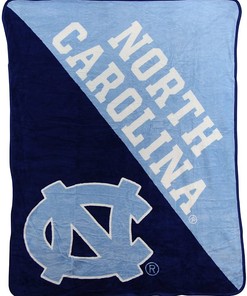 Ncaa North Carolina Tar Heels Unisex Sherpa Blanket Fleece Blanket Gifts for Fans