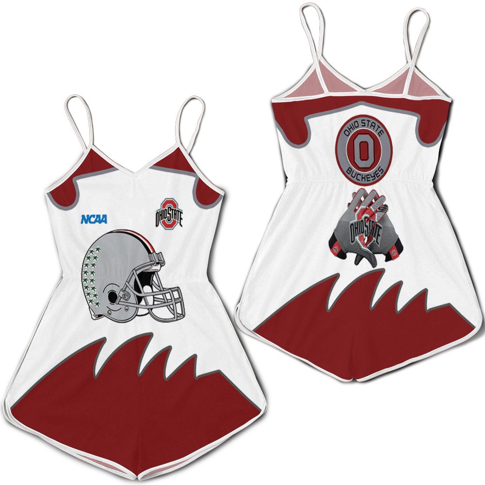 Ncaa Ohio State Buckeyes For Buckeyes Fan Polo 3d Tee 3d Romper All Over Print Shirt 3d T-shirt