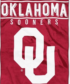 Ncaa Oklahoma Sooners Sherpa Blanket Fleece Blanket Gifts for Fans