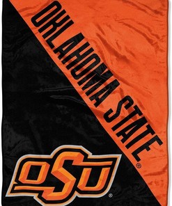 Ncaa Oklahoma State Cowboys Sherpa Blanket Fleece Blanket Gifts for Fans