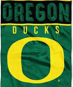 Ncaa Oregon Ducks Sherpa Blanket Fleece Blanket Gifts for Ncaa Fans
