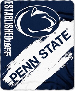 Ncaa Printed Penn State Nittany Lions Sherpa Blanket Fleece Blanket Gifts for Fans