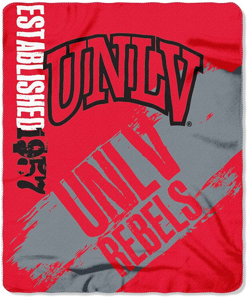Ncaa Printed Unlv Rebels Sherpa Blanket Fleece Blanket Gifts for Fans
