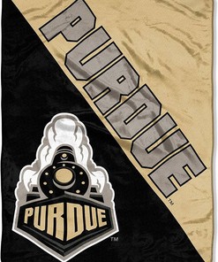 Ncaa Purdue Boilermakers Unisex Sherpa Blanket Fleece Blanket Gifts for Fans