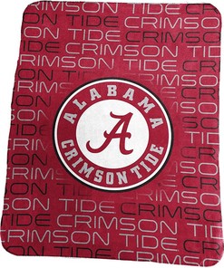 Ncaa Team Alabama Crimson Tide Sherpa Blanket Fleece Blanket Gifts for Fans