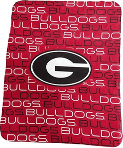 Ncaa Team Georgia Bulldogs Sherpa Blanket Fleece Blanket Gifts for Fans