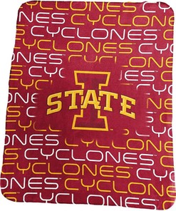 Ncaa Team Iowa State Cyclones Sherpa Blanket Fleece Blanket Gifts for Fans