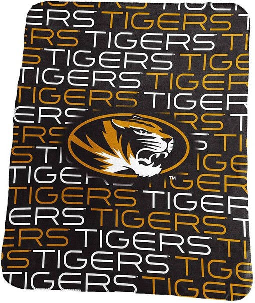 Ncaa Team Missouri Tigers Sherpa Blanket Fleece Blanket Gifts for Fans