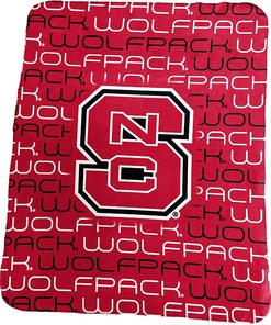 Ncaa Team North Carolina State Wolfpack Sherpa Blanket Fleece Blanket Gifts for Fans