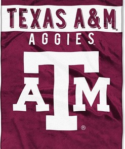 NCAA Texas A&M Aggies Sherpa Fleece Blanket #27