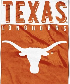 Ncaa Texas Longhorns Unisex Sherpa Blanket Fleece Blanket Gifts for Fans