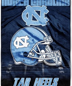 Ncaa Unc Tar Heels Sherpa Blanket Fleece Blanket Gifts for Fans