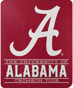 Ncaa Unisex Alabama Crimson Tide Team Sherpa Blanket Fleece Blanket Gifts for Fans