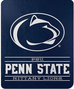 Ncaa Unisex Penn State Nittany Lions Team Sherpa Blanket Fleece Blanket Gifts for Fans