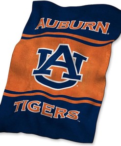 Ncaa Unisex Team Auburn Sherpa Blanket Fleece Blanket Gifts for Fans